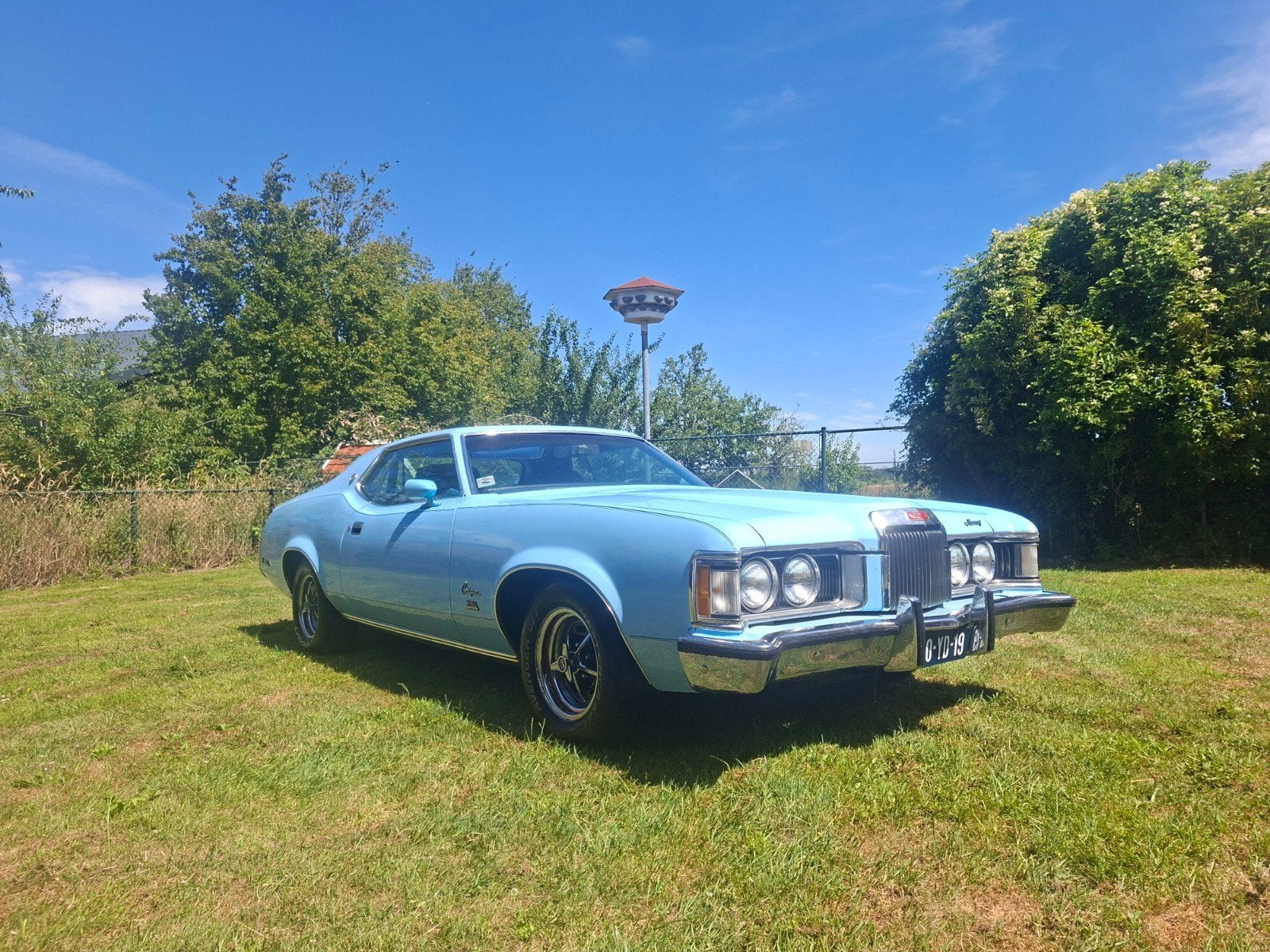 Mercury cougar xr-7 1973 Blauw, Auto's, Mercury, Automaat, Particulier, 5752 cc, Te koop