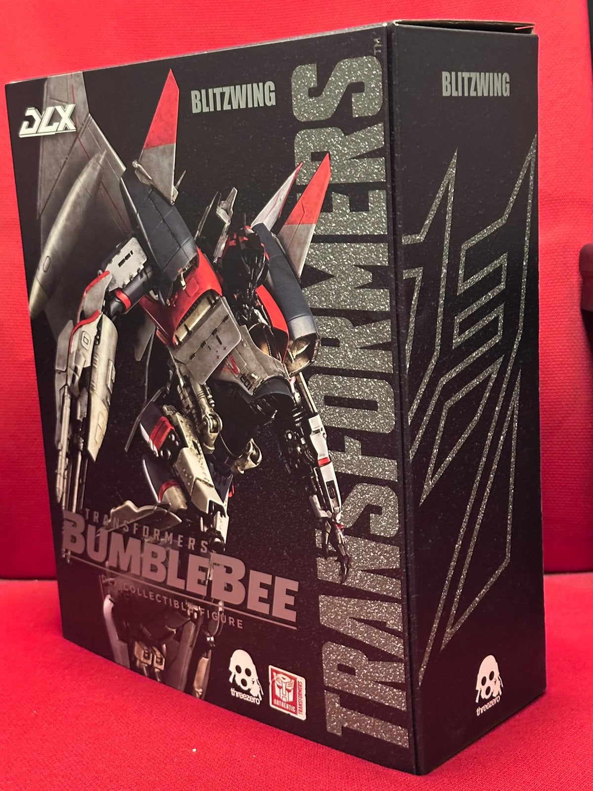 Threezero DLX Blitzwing - Bumblebee, Verzamelen, Transformers, G1, Ophalen of Verzenden, Zo goed als nieuw