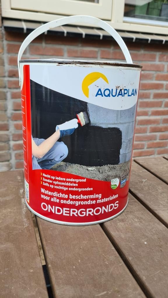 Aquaplan Ondergronds 2KG (halfvol), Minder dan 5 liter, Ophalen
