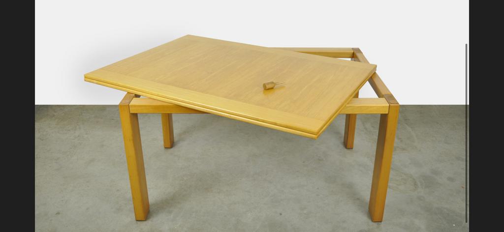 Ibisco uitklapbare eettafel - Gebruikt, Ophalen, Gebruikt, 100 tot 150 cm, 150 tot 200 cm