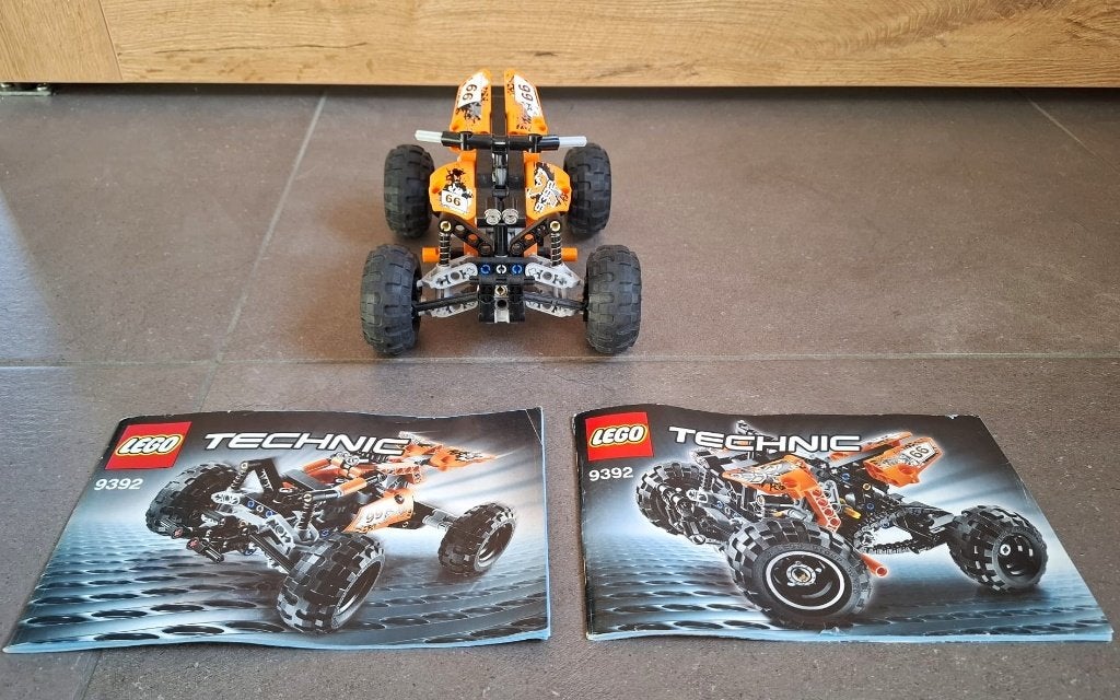 Lego Technic 9392 quad / buggy / auto in nieuwstaat!, Lego, Compleet, Ophalen of Verzenden, Zo goed als nieuw
