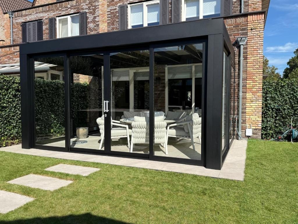 Luxe overkappingen (veranda, cubo, carport) 15% korting, Tuin en Terras, Overkappingen, Verzenden, Nieuw, Carport