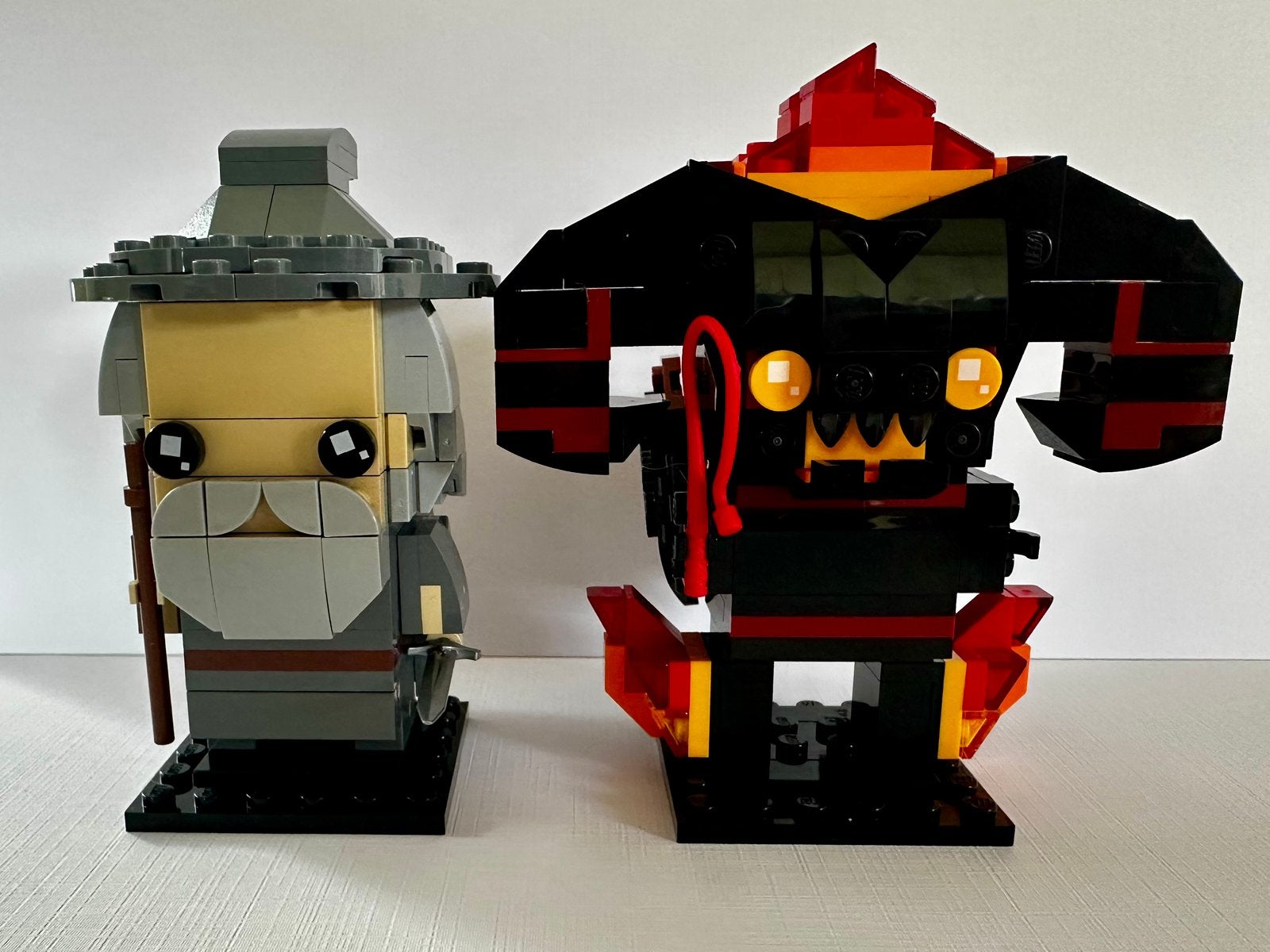 LEGO 40631 Brickheadz Gandalf & Balrog, BrickHeadz, Lego, Ophalen of Verzenden, Zo goed als nieuw