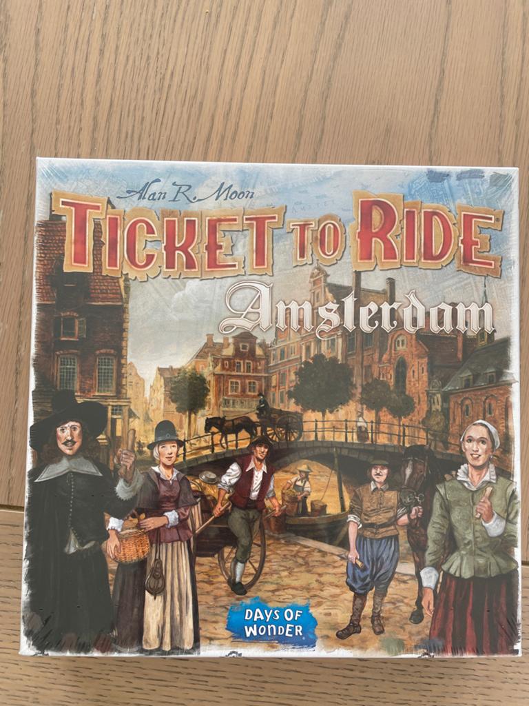 Spel Ticket to ride Amsterdam, Hobby en Vrije tijd, Gezelschapsspellen | Bordspellen, Ophalen, Nieuw
