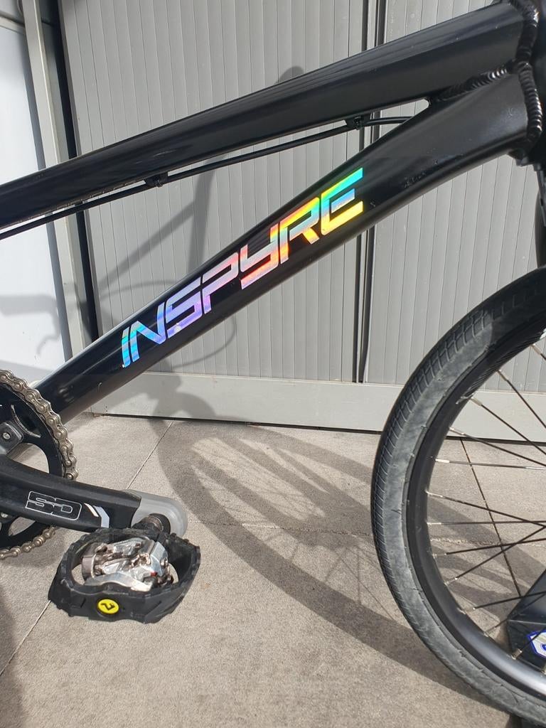 INSPYRE EVOrace bmx// supermooie met schijf rem, Ophalen of Verzenden, Zo goed als nieuw, Aluminium