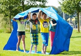 Zeskamp Spellen Huren? Stormbaan & Oud-Hollandse Spelen, Hobby en Vrije tijd, Ophalen, Zo goed als nieuw, Oranje of Koningsdag