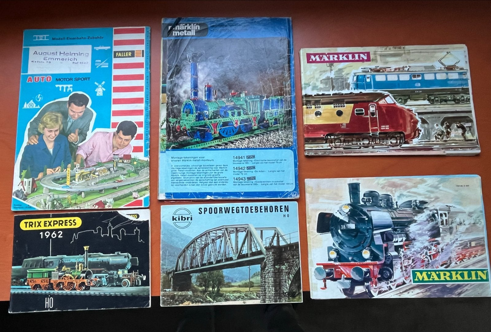 Diverse modeltrein boeken Märklin, Faller, Trix, Kibri, Ophalen, Gelezen