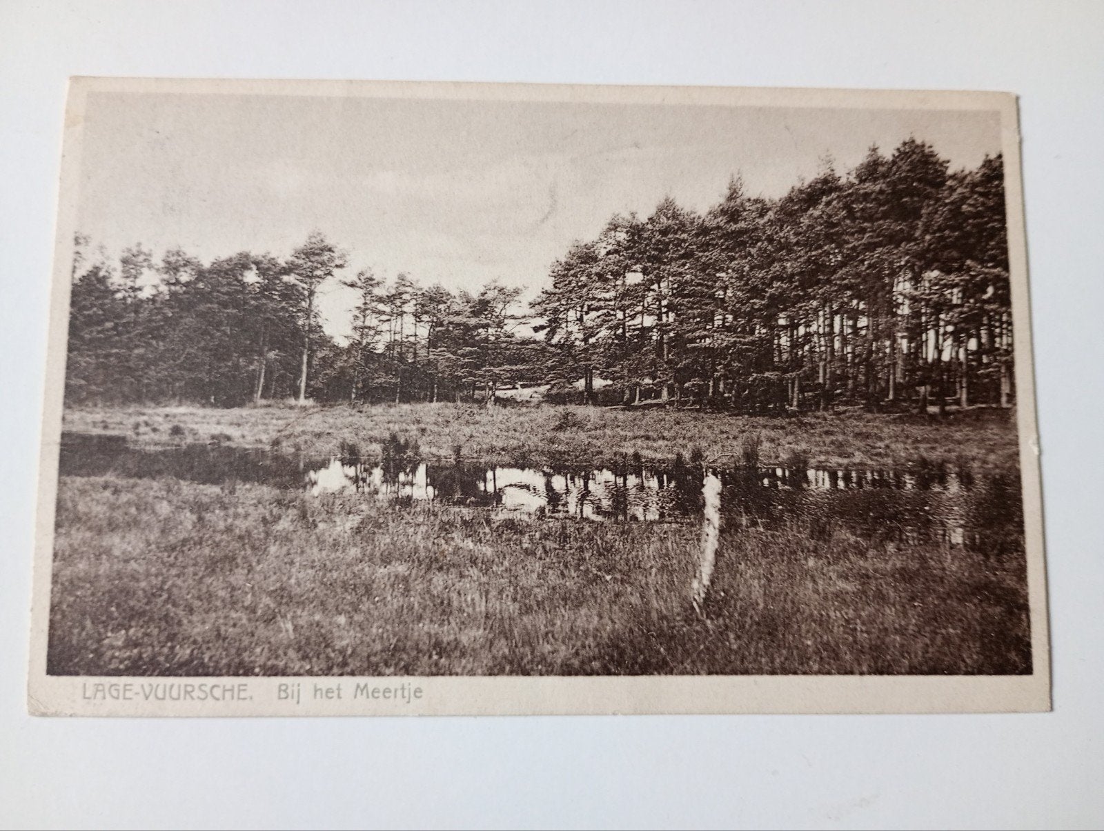 Lage Vuursche Meertje 1929, Ophalen of Verzenden, 1920 tot 1940, Gelopen, Utrecht