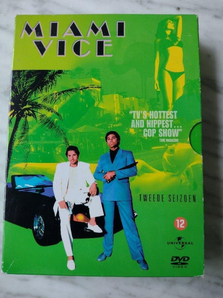 Miami Vice tweede seizoen, Cd's en Dvd's, Ophalen of Verzenden, Zo goed als nieuw, Seizoen 2, Actie en Avontuur