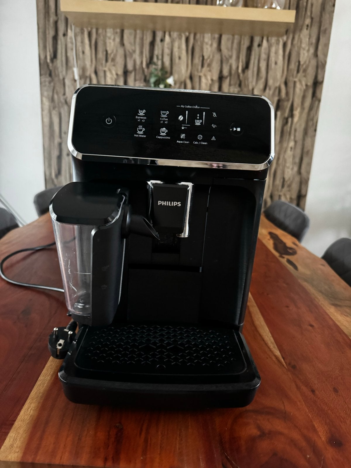 Philips Koffiemachine met Melkopschuimer - Vers & Gemalen, Gebruikt, Koffiemachine, Koffiebonen, Ophalen