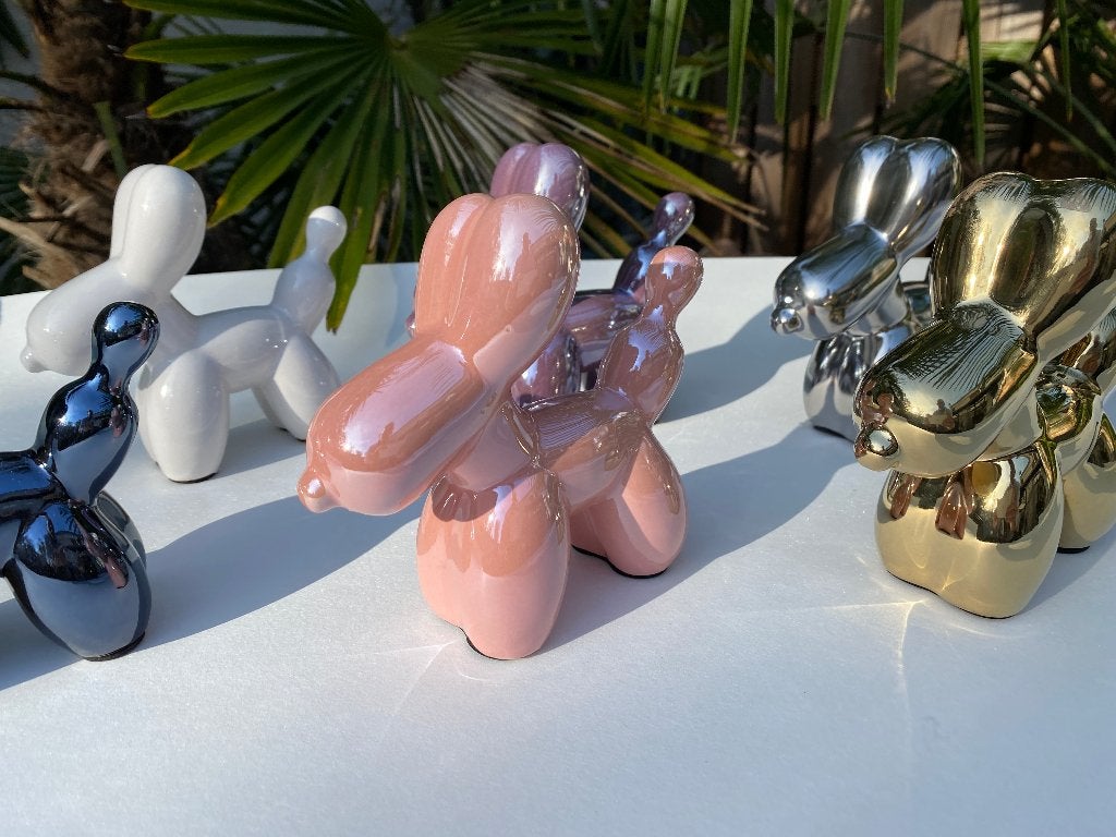 ballon hond .Luxe Keramisch ballonnenhond– Elegant, Verzamelen, Ophalen of Verzenden, Nieuw, Fantasy