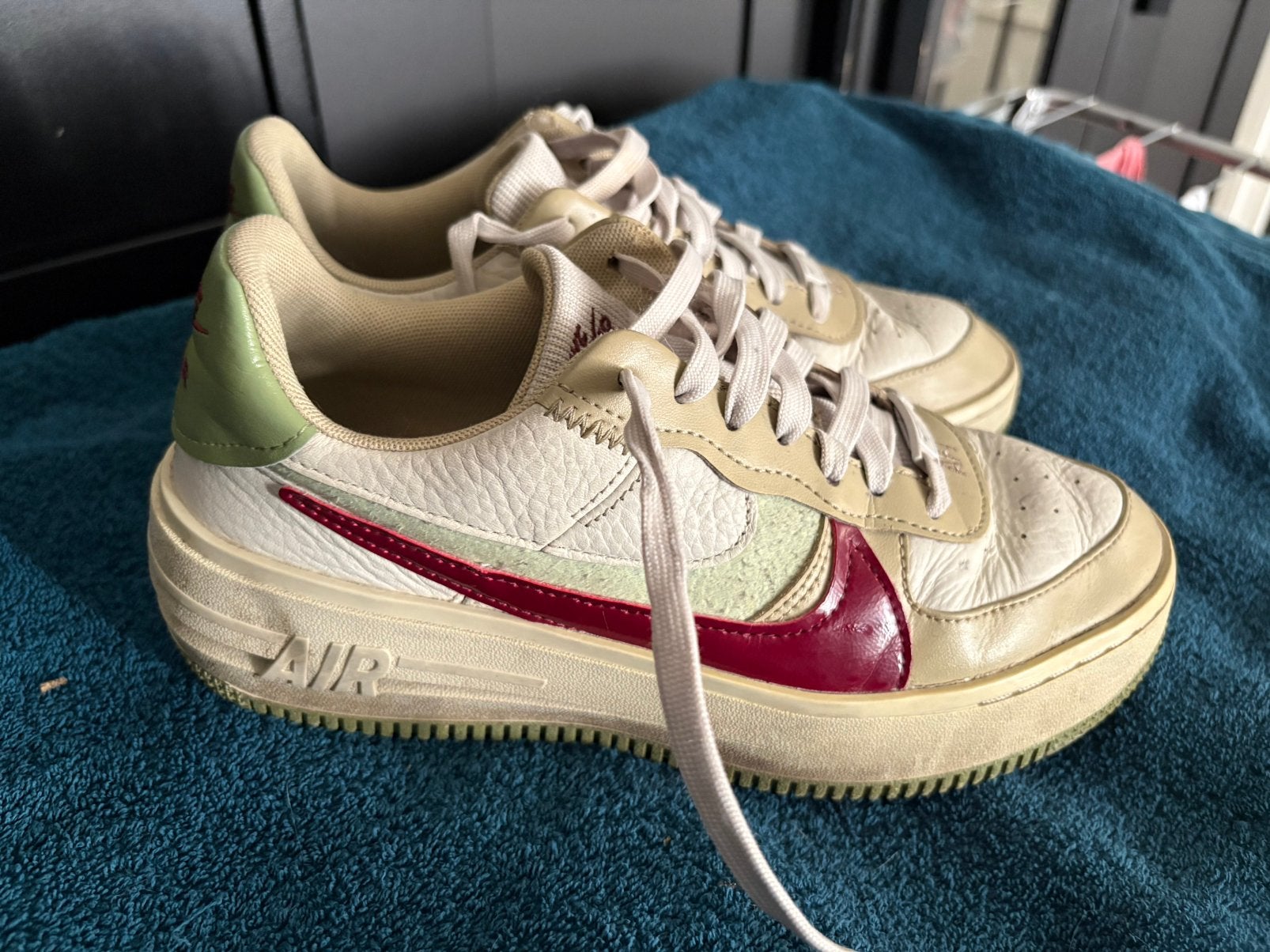 Nike airforce shadow, Overige kleuren, Ophalen of Verzenden, Sneakers of Gympen, Gedragen