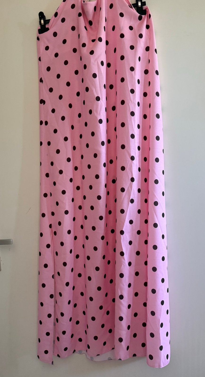Polkadot jurk roze, Kleding | Dames, Maat 38/40 (M), Verzenden, Nieuw, Roze