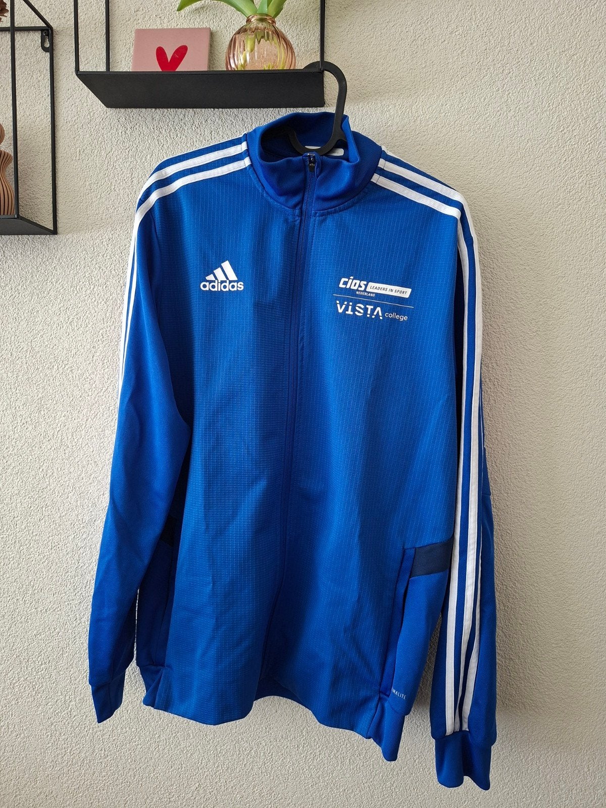 Adidas CIOS VISTA College Trainingsjack Maat M, Kleding | Heren, Zo goed als nieuw, Adidas, Algemeen, Verzenden