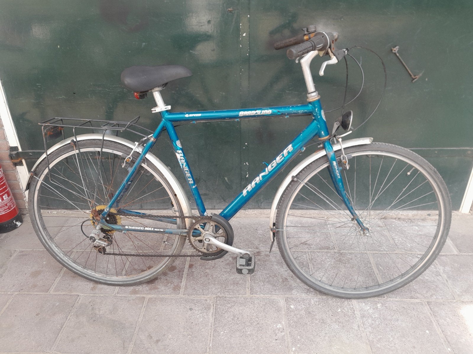 voordelige herenfiets met versn en handremmen, Overige merken, Gebruikt, Versnellingen, Ophalen of Verzenden
