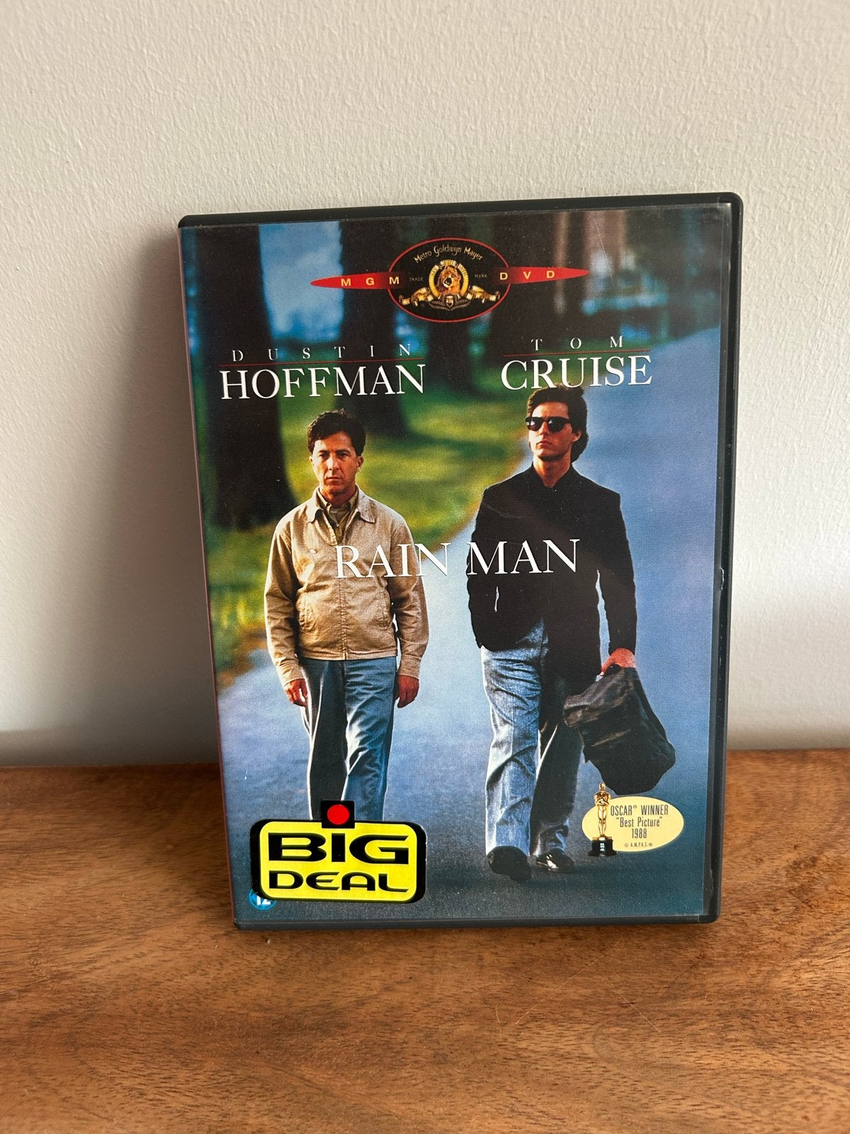 Rain Man DVD - Dustin Hoffman & Tom Cruise, Engels, Nederlands, Ophalen of Verzenden, Zo goed als nieuw