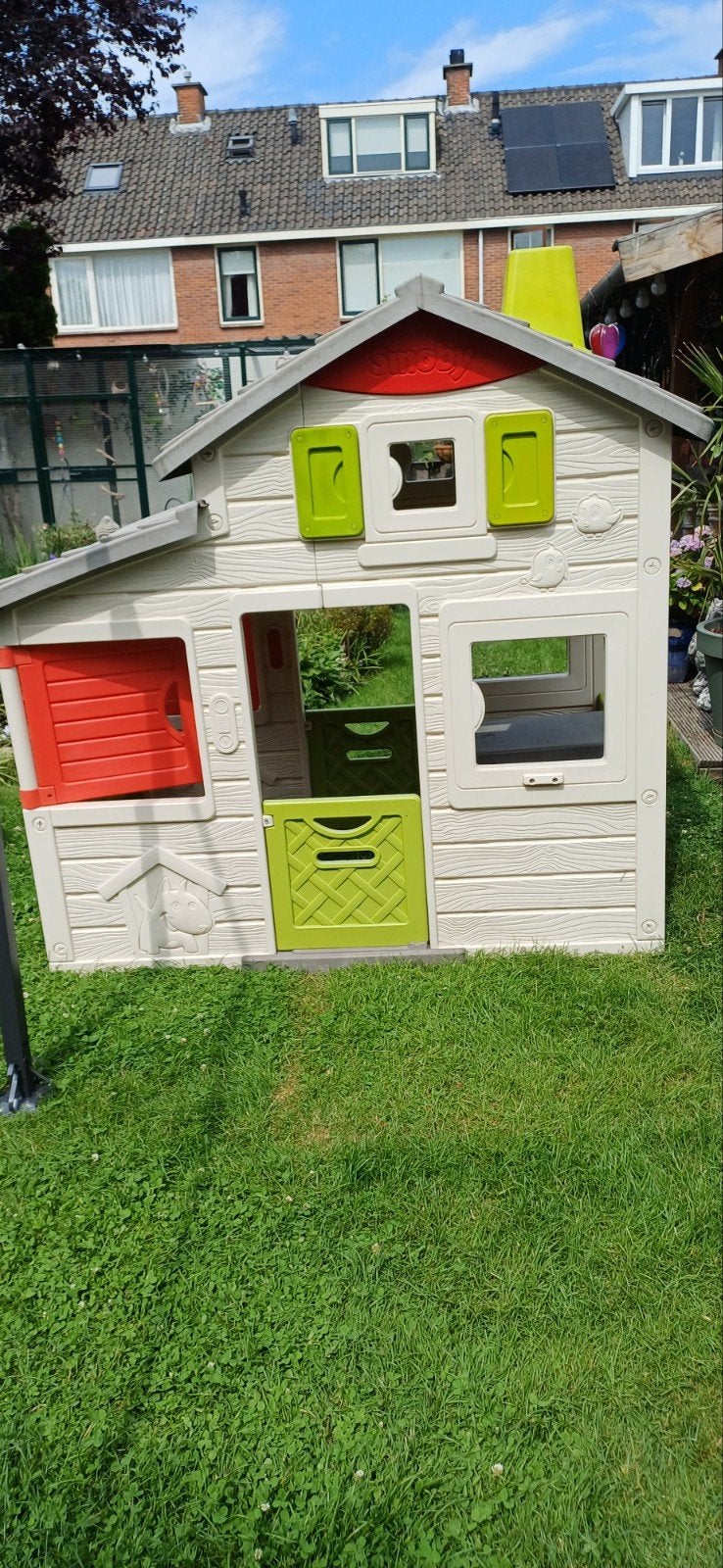 Smoby  speel huisje, Ophalen of Verzenden, Zo goed als nieuw, Kunststof