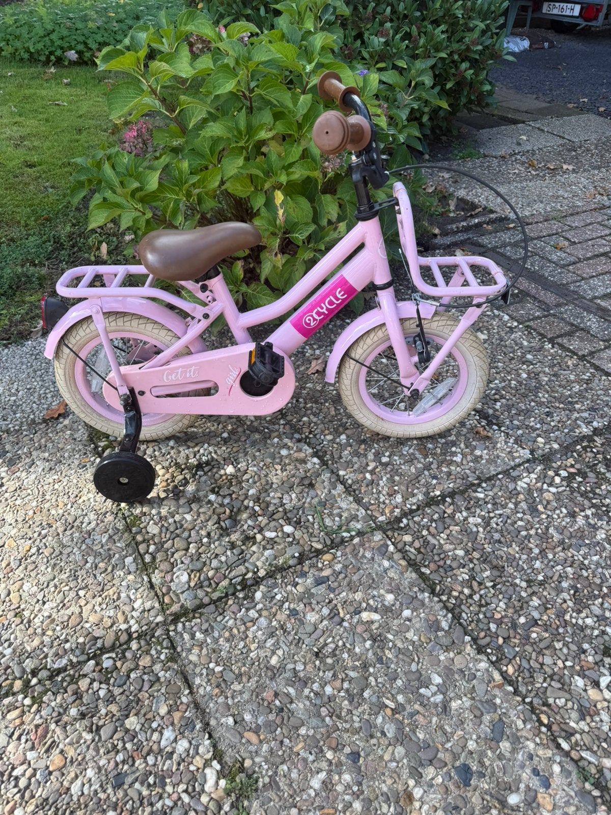Roze kinderfiets 12 inch, Ophalen