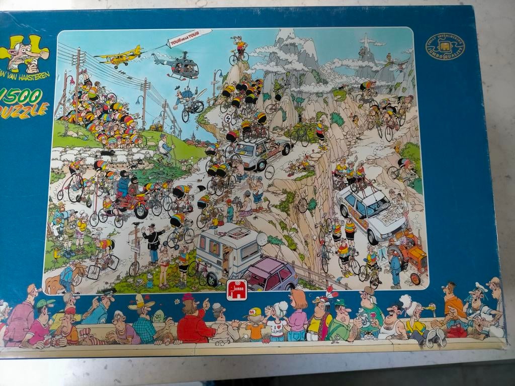 Haasteren Tour de France puzzel 1500 stukjes, Ophalen of Verzenden