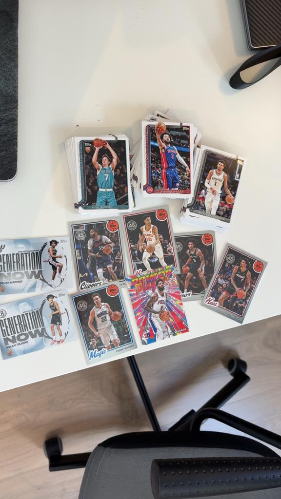 NBA Topps Chrome Flagship Set 2025-2026 kaarten, Hobby en Vrije tijd, Verzamelkaartspellen | Overige, Ophalen of Verzenden, Nieuw