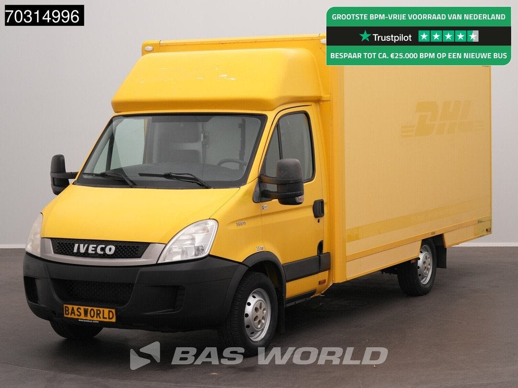 Iveco Daily 35S11 Automaat Luchtvering Zijdeur Bakwagen Meub, Auto's, Automaat, Stof, Gebruikt, Iveco