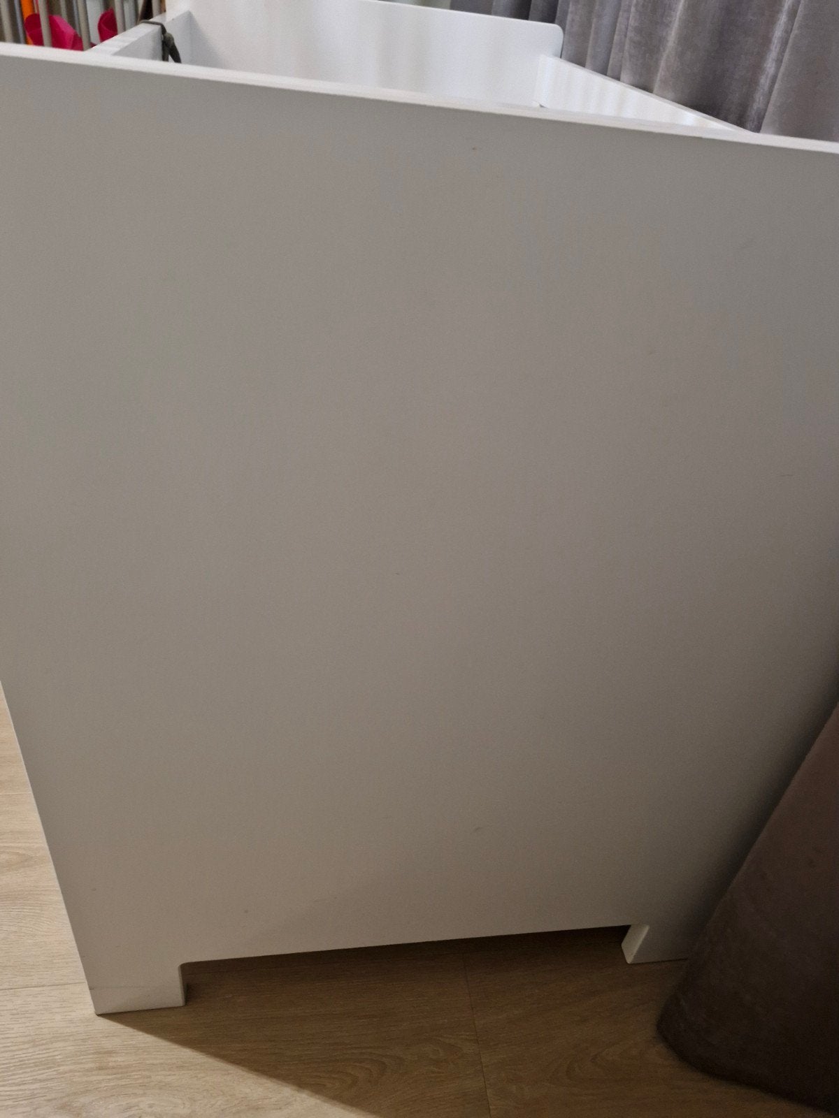 Witte ledikant Bopita inclusief Aerosleep matras!, Ophalen, Zo goed als nieuw, Ledikant