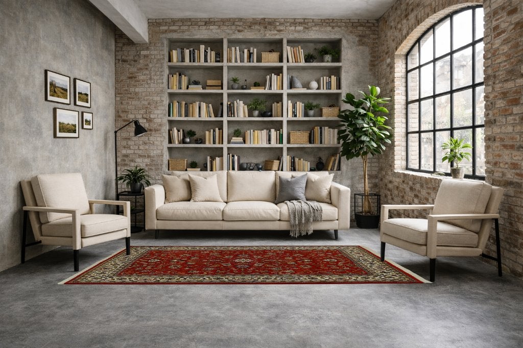 Perzisch tapijt - Sarouk - 245 x 171 cm - Handgeknoopt, Gebruikt, Antiek - Klassiek - Modern - Eclectisch, -, -