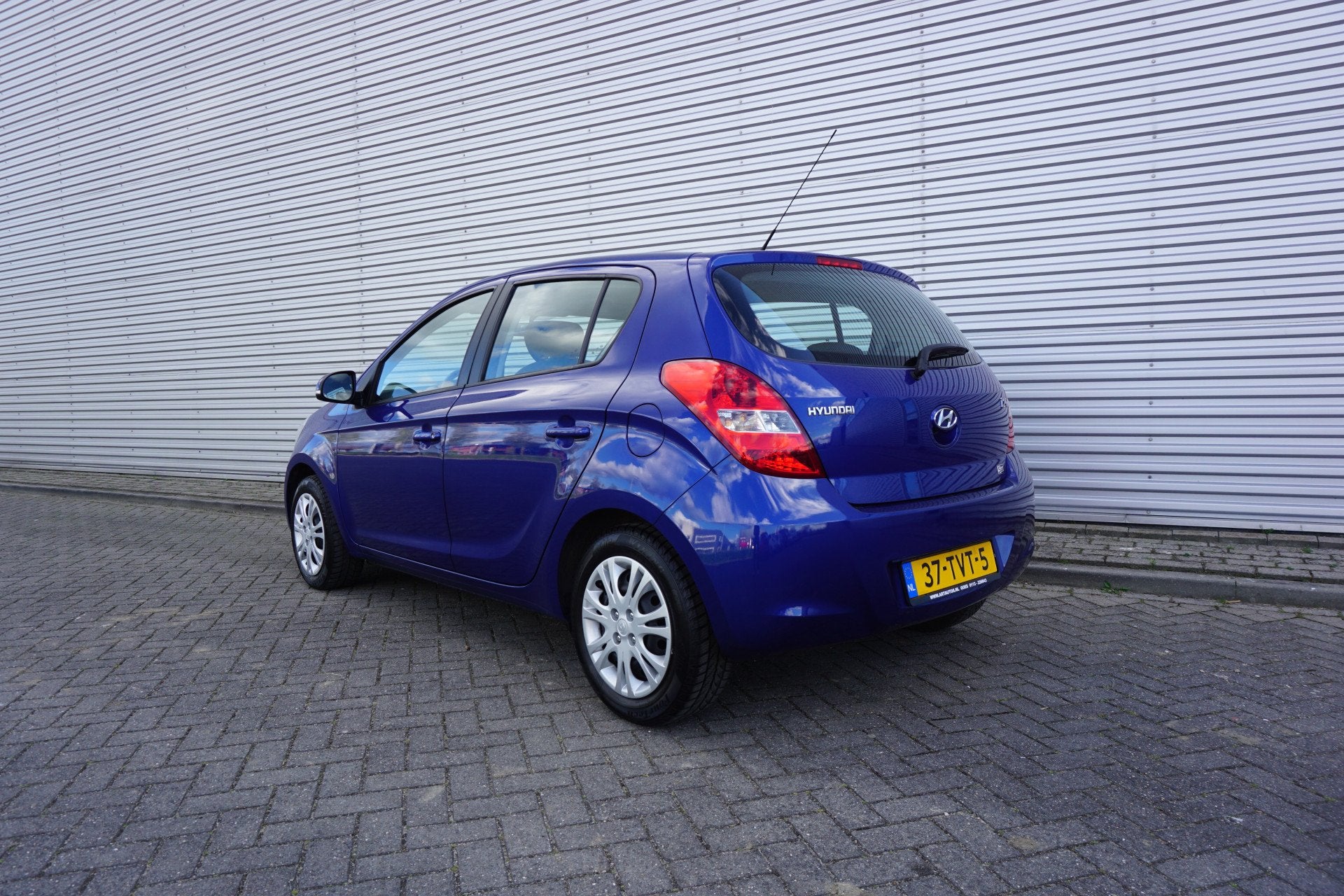 Hyundai i20 1.2i Plus Climate / Elektr. ramen / NAP, Auto's, Gebruikt, 31 €/maand, 4 cilinders, Blauw