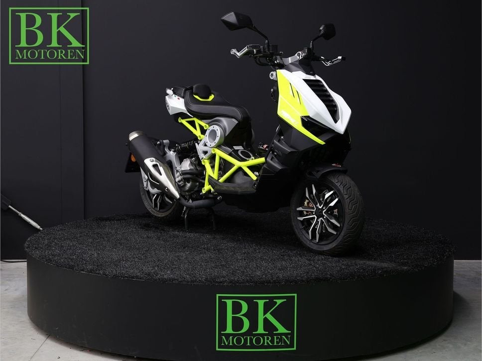 ITALJET DRAGSTER 300 | Bianco/Giallo | BTW Motor, Bedrijf, Onbekend, Onbekend, Minimaal motorrijbewijs A2