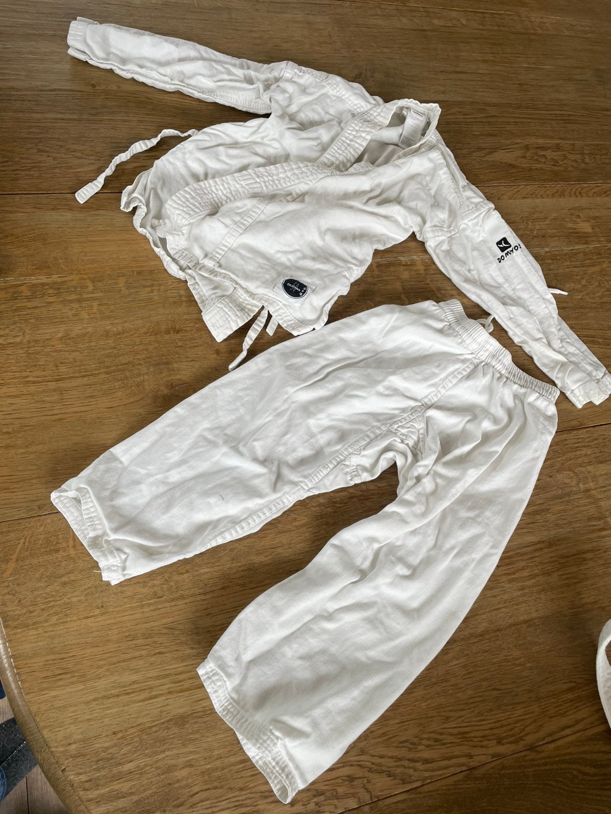 Judopak maat 110, Gebruikt, Maat XS of kleiner, Judo, Ophalen of Verzenden