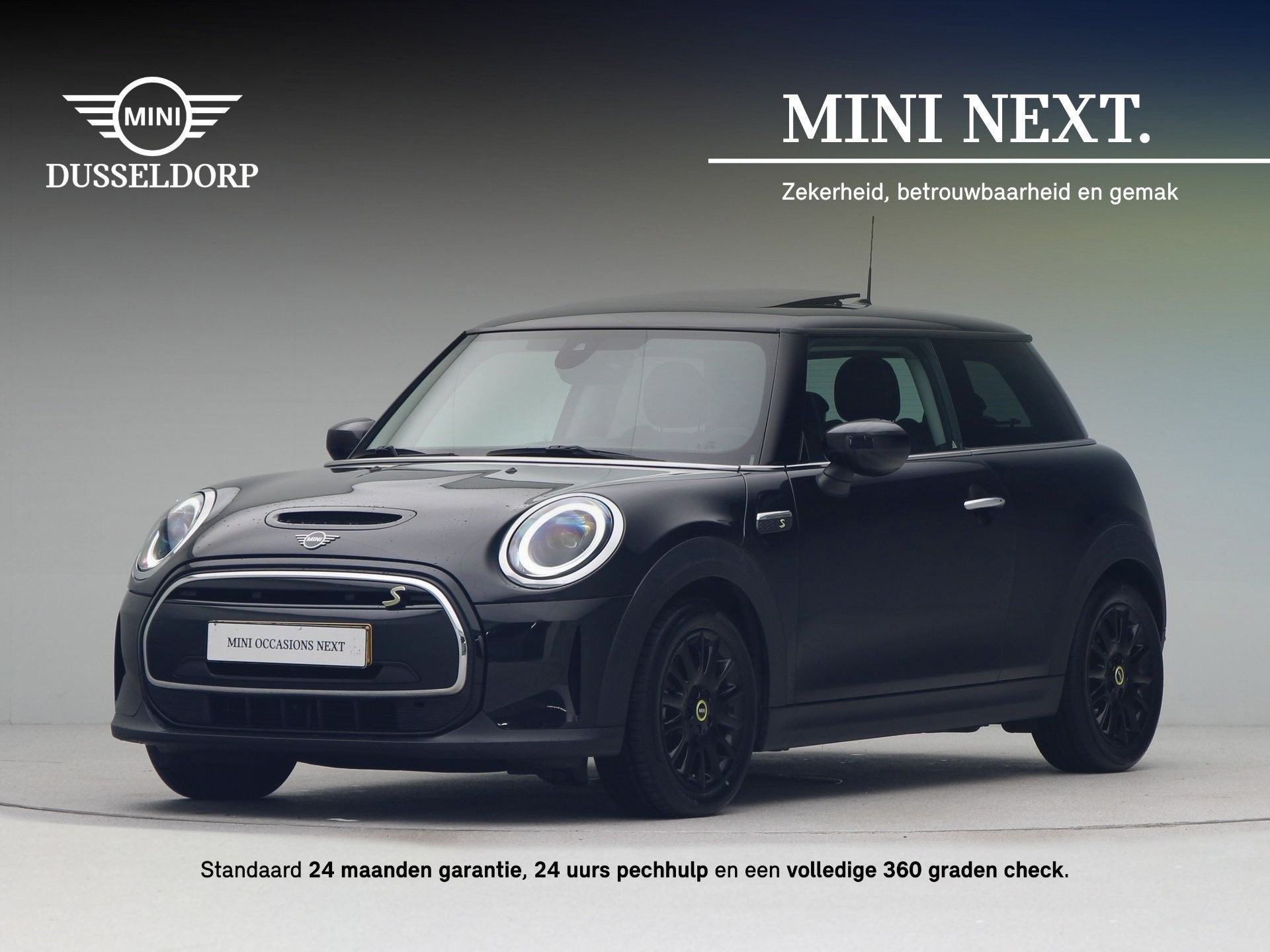 MINI Electric 3-deurs Essential (bj 2022, automaat), Auto's, Stof, Met garantie (alle), 4 stoelen, 184 pk