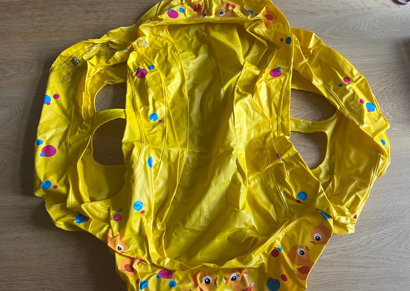 Gele tweeling zwemband / dubbele baby zwemband, Kinderen en Baby's, Babykleding | Baby-zwemkleding, Ophalen, Gebruikt, Jongetje of Meisje