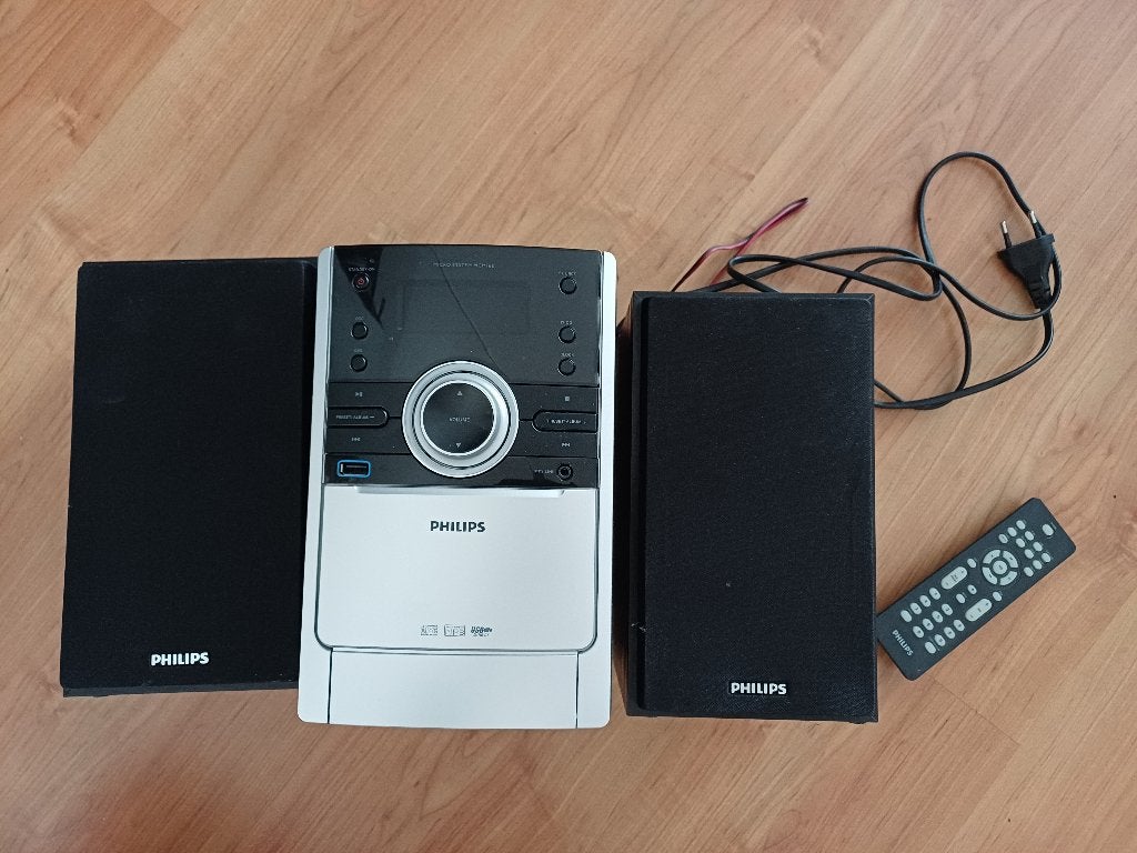 Stereo-set Philips MCM166/12, Ophalen, Philips, Gebruikt, Cd-speler