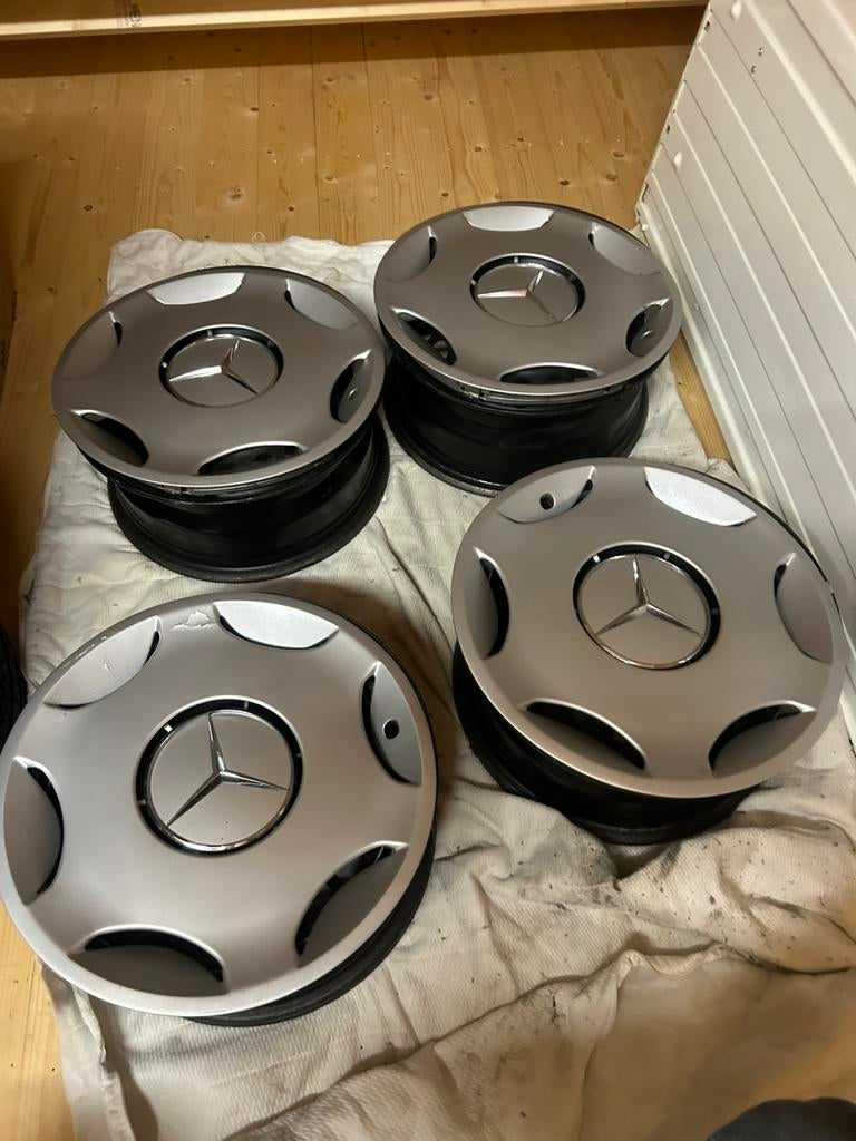 Mercedes-Benz stalen wielen, Ophalen, Gebruikt