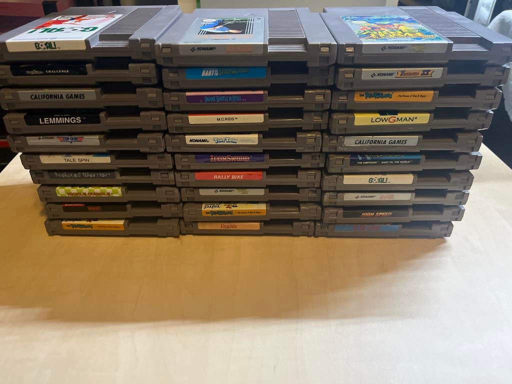 NES Games Collectie - Diverse Titels, Avontuur en Actie, Gebruikt, 1 speler, Ophalen of Verzenden