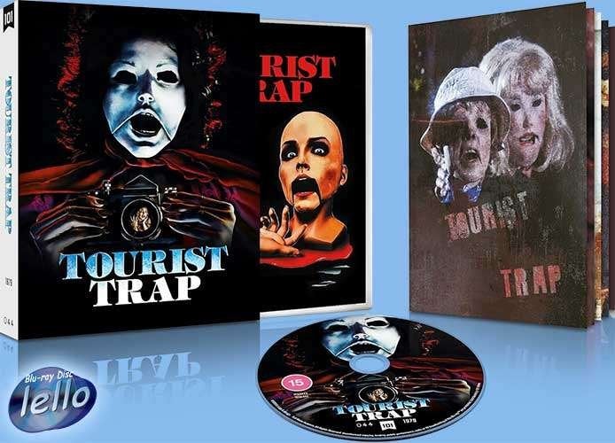 Blu-ray: Tourist Trap LE (1979 Chuck Connors, Tanya Roberts), Ophalen of Verzenden, Nieuw in verpakking, Horror