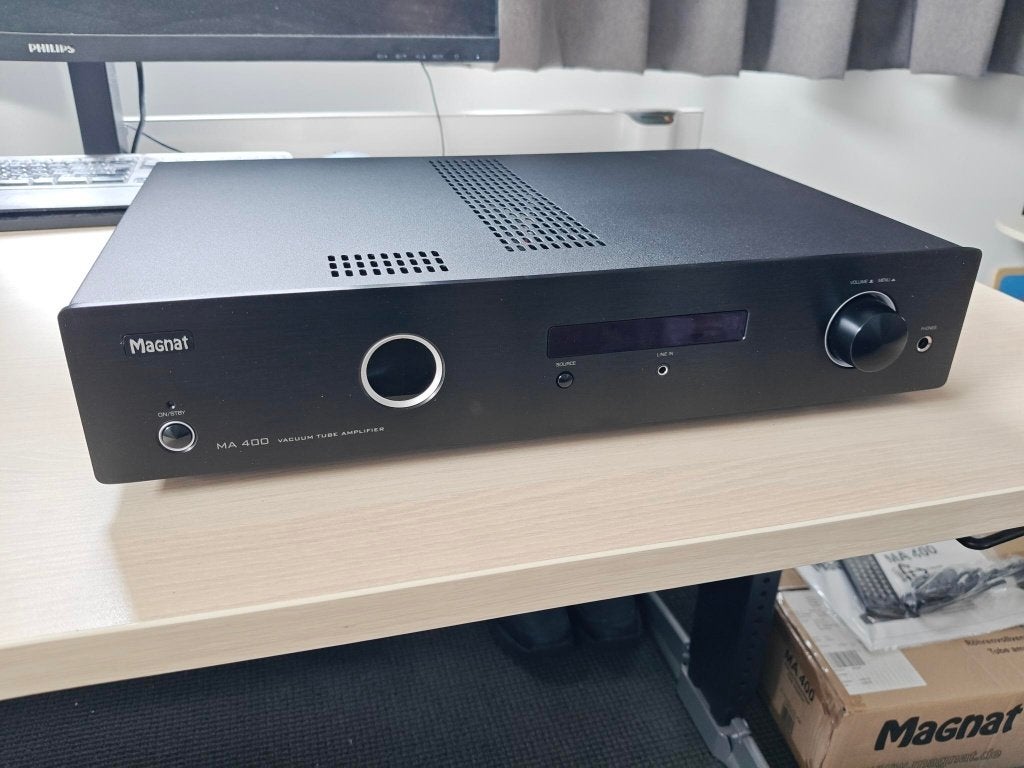 In nieuwstaat Magnat MA 400 geïntgreerde buizenversterker, Audio, Tv en Foto, Buizenversterkers, Ophalen of Verzenden, Versterker
