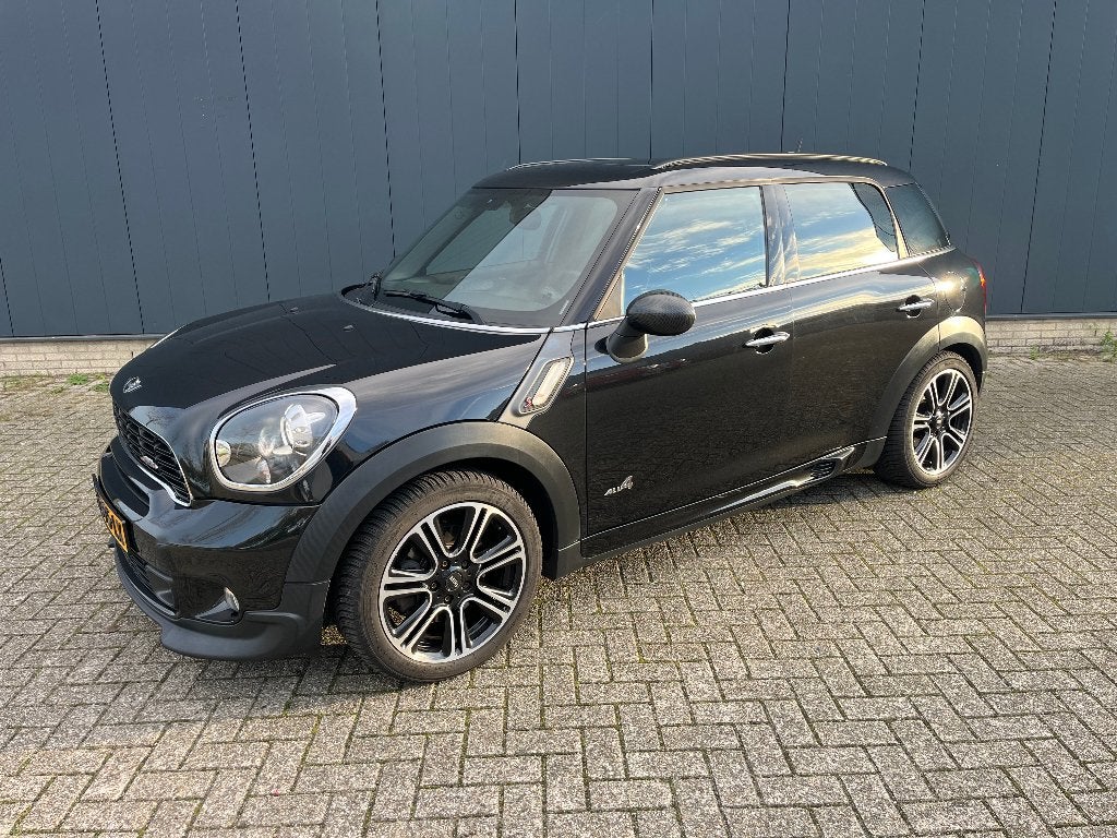 MINI Countryman COOPER S ALL4 | Unieke staat, Auto's, 1355 kg, Euro 5, Zwart, Leder