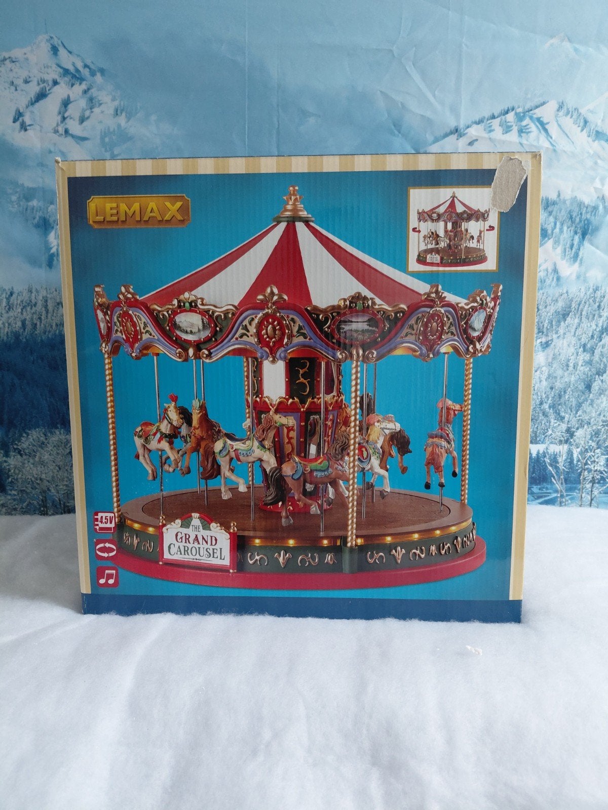 Lemax The Grand Carousel, Ophalen of Verzenden, Zo goed als nieuw