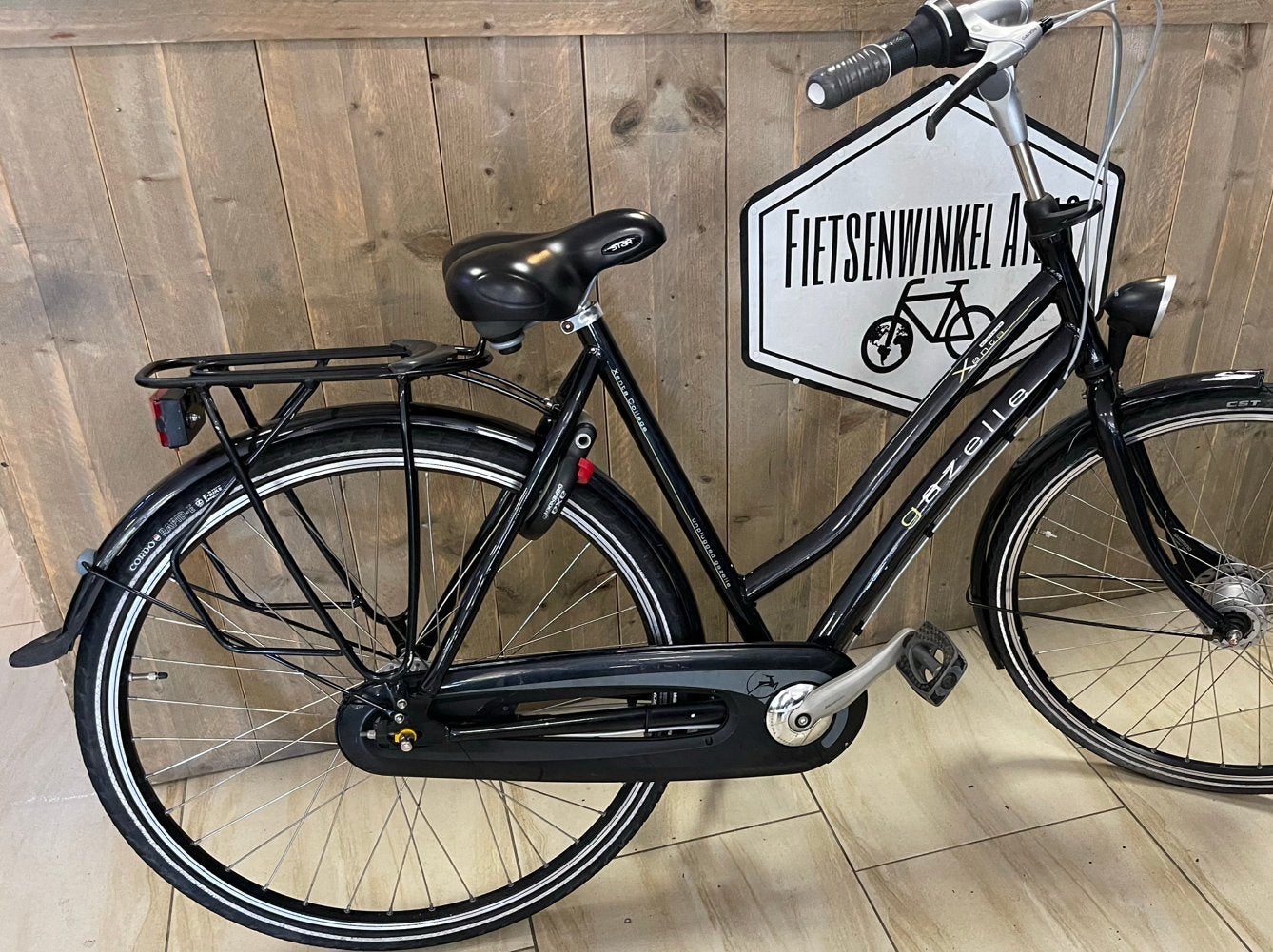 Gazelle damesfiets 28 inch 7 versnellingen maat 53 cm, Fietsen en Brommers, Ophalen, Zo goed als nieuw, 26 inch of meer, Versnellingen