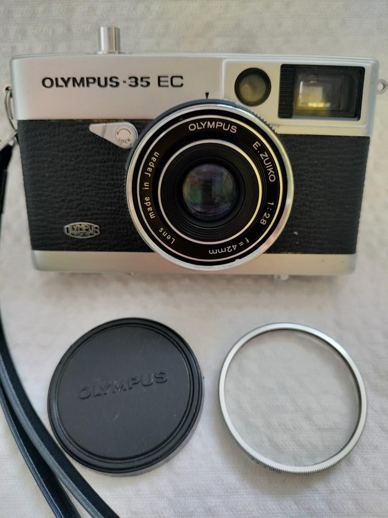 Olympus 35 EC E.Zuiko 1:2.8 f=42mm, Ophalen of Verzenden, Zo goed als nieuw, Compact, Olympus