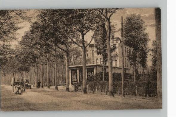 Ginneken Hotel Mastbosch zeer oude auto 1910