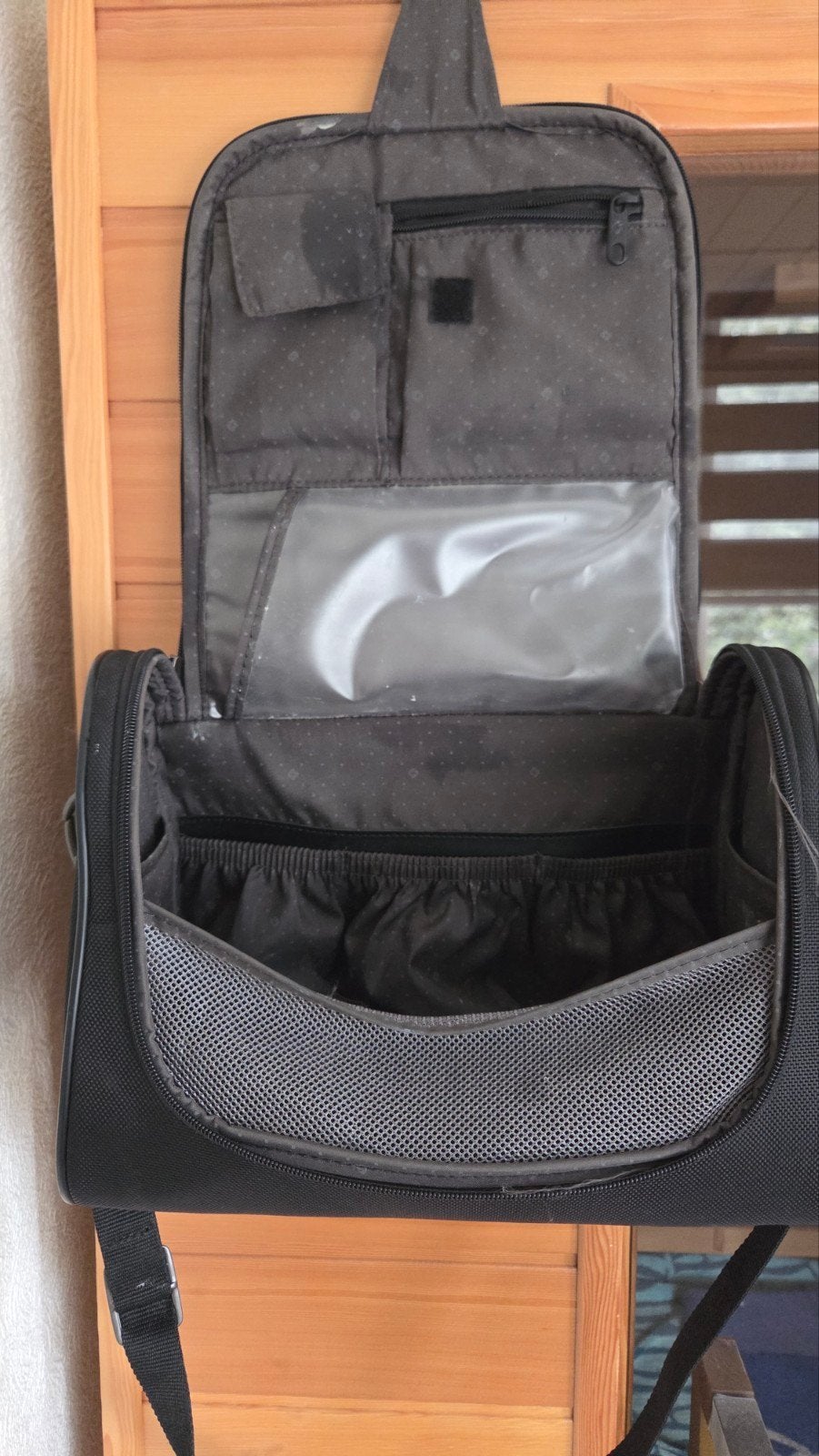 Samsonite beauty/toilettas, Ophalen of Verzenden, Zo goed als nieuw, Hard kunststof, Minder dan 50 cm