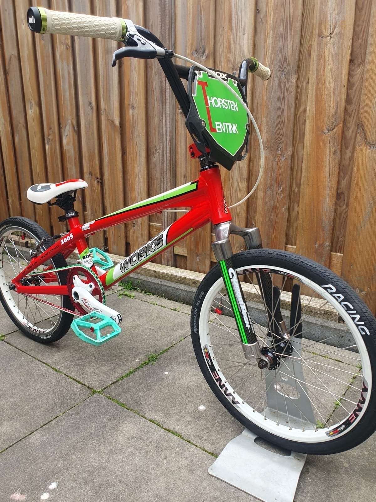 Unieke Specialized Works BMX kampioensfiets, Fietsen en Brommers, Fietsen | Crossfietsen en BMX, Ophalen, Gebruikt, Velgrem, Aluminium