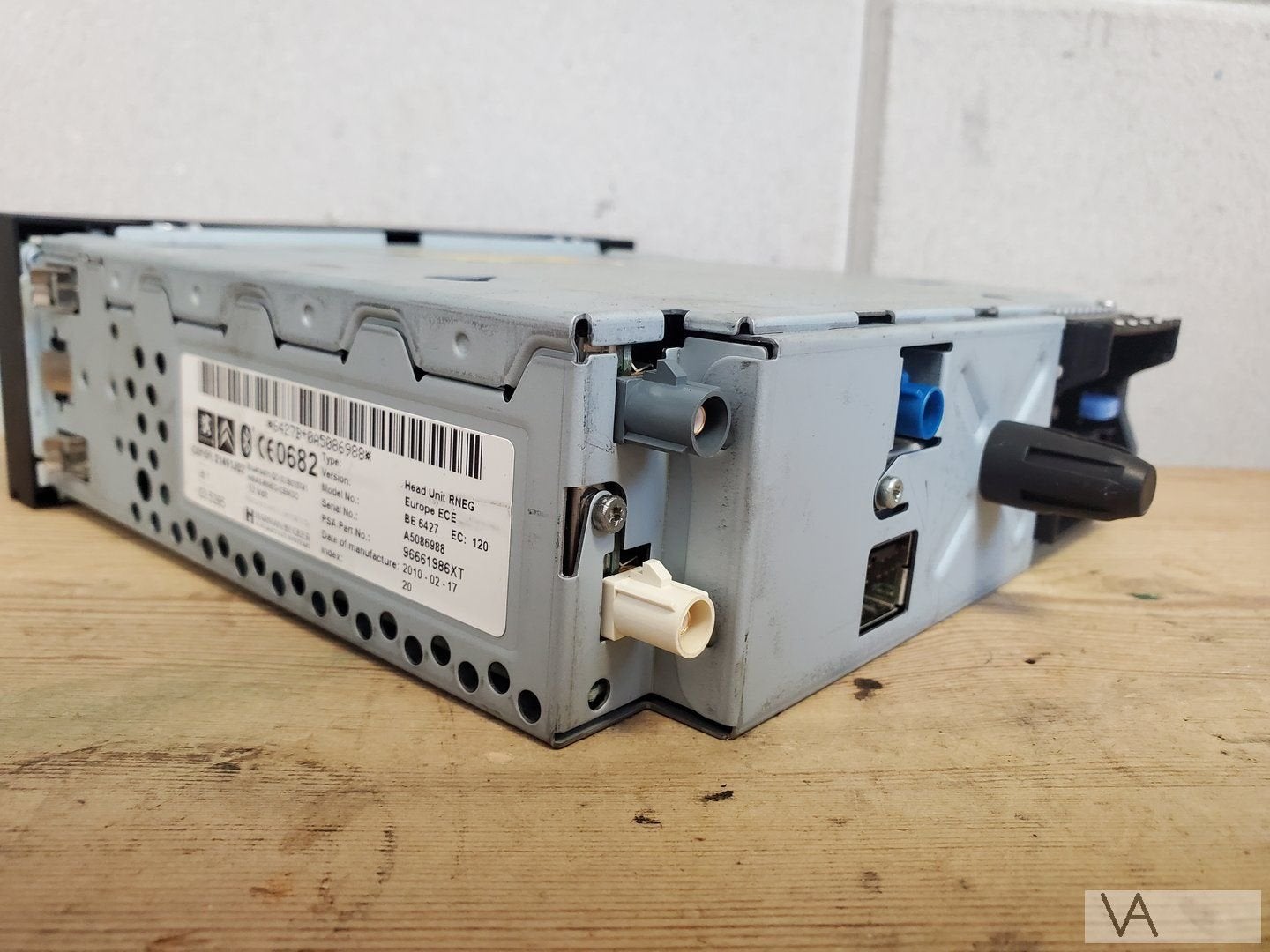 Citroen C4 picasso 2008-2014 radio navigatie RNEG 96661986xt, Gebruikt, -, Ophalen of Verzenden, -
