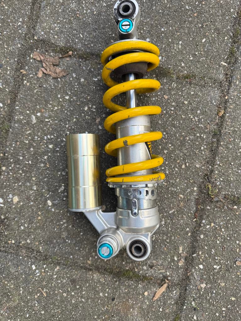 Gele schokdemper motor, Motoren, Ophalen of Verzenden, Gebruikt