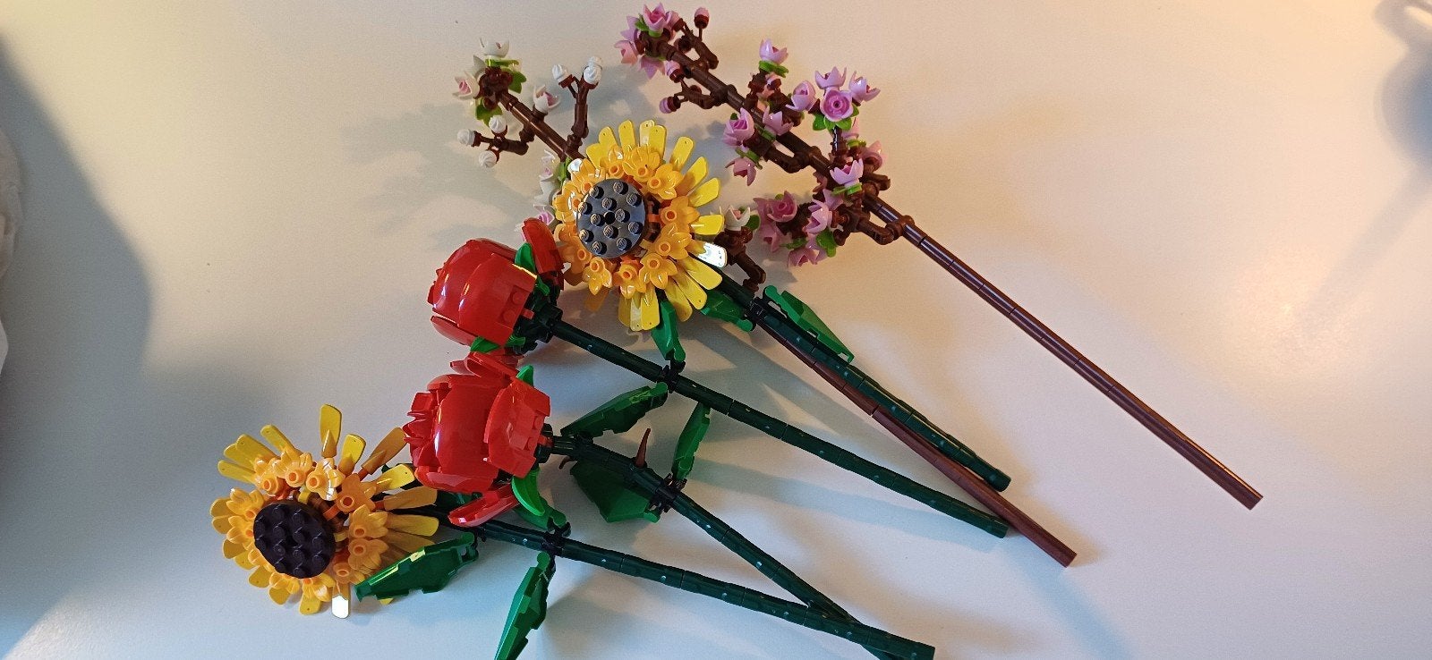 Lego Bloemen: Rozen, Zonnebloemen en Kersenbloesem, Ophalen of Verzenden, Gebruikt