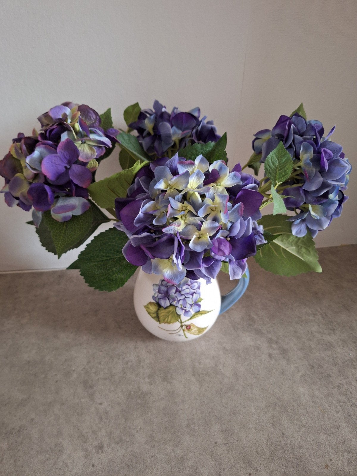 vaas met kunstbloemen, Ophalen of Verzenden
