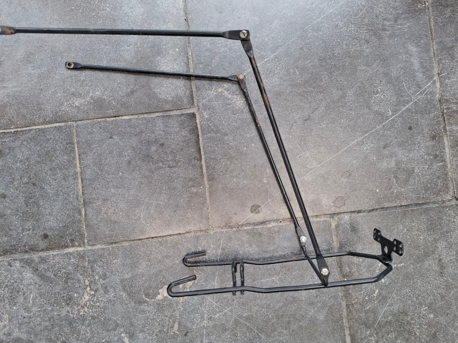 Verlengstuk bagagedrager fiets - Zwart, Fietsen en Brommers, Ophalen, Gebruikt