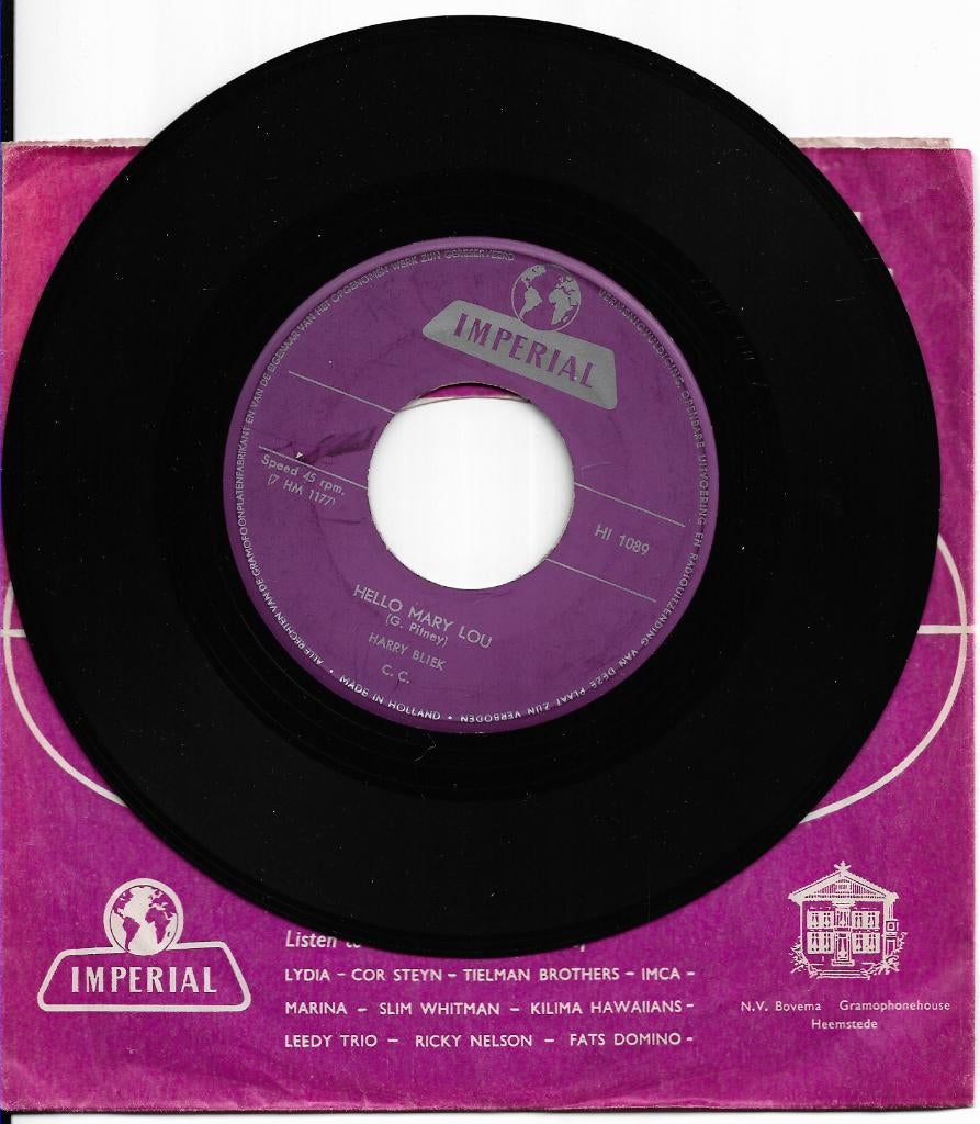 Harry Bliek (1961), 7 inch, Single, Ophalen of Verzenden, Zo goed als nieuw